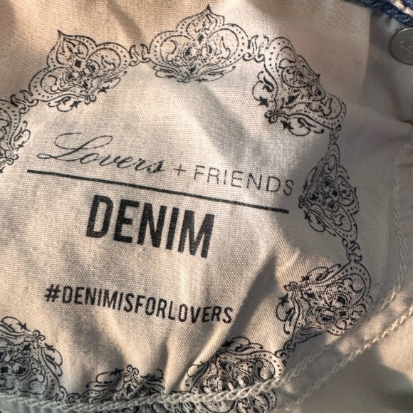 Lovers + Friends Blue mid rise Skinny Jeans made in the USA 🇺🇸 - Picture 4 of 9